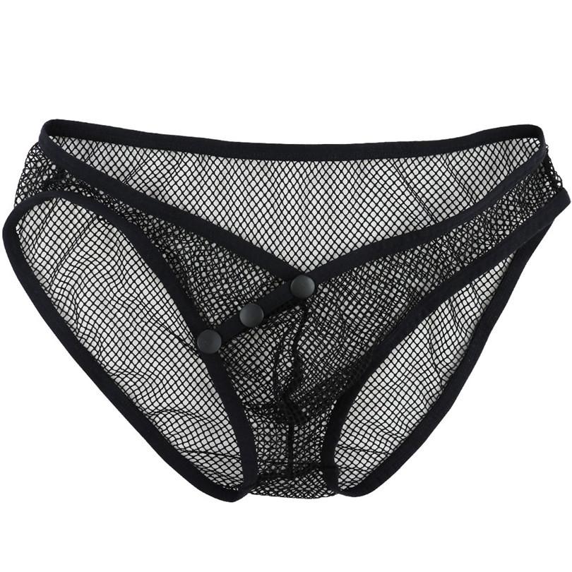 Sexy Mesh Low Rise Bikini Briefs - Sissy Panty Shop