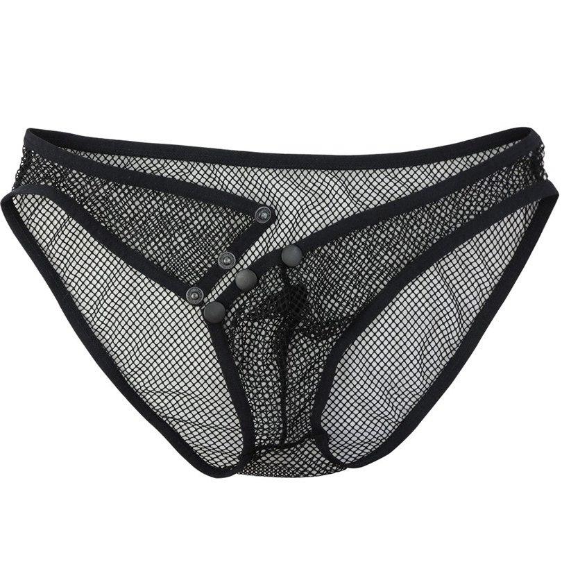 Sexy Mesh Low Rise Bikini Briefs - Sissy Panty Shop