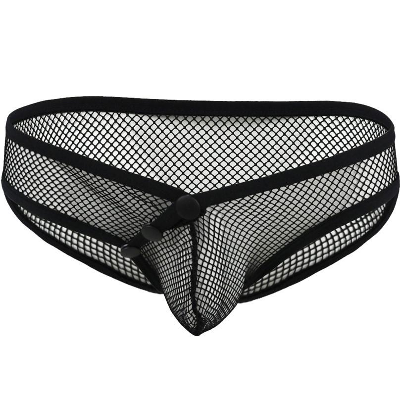 Bulge Pouch Mesh Bikini - Sissy Panty Shop