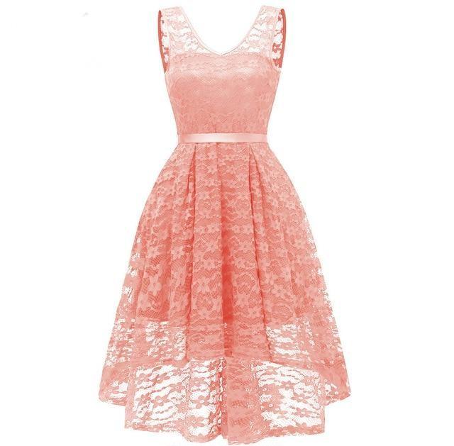 "Sissy Gabrielle" Pink Lace Dress - Sissy Panty Shop