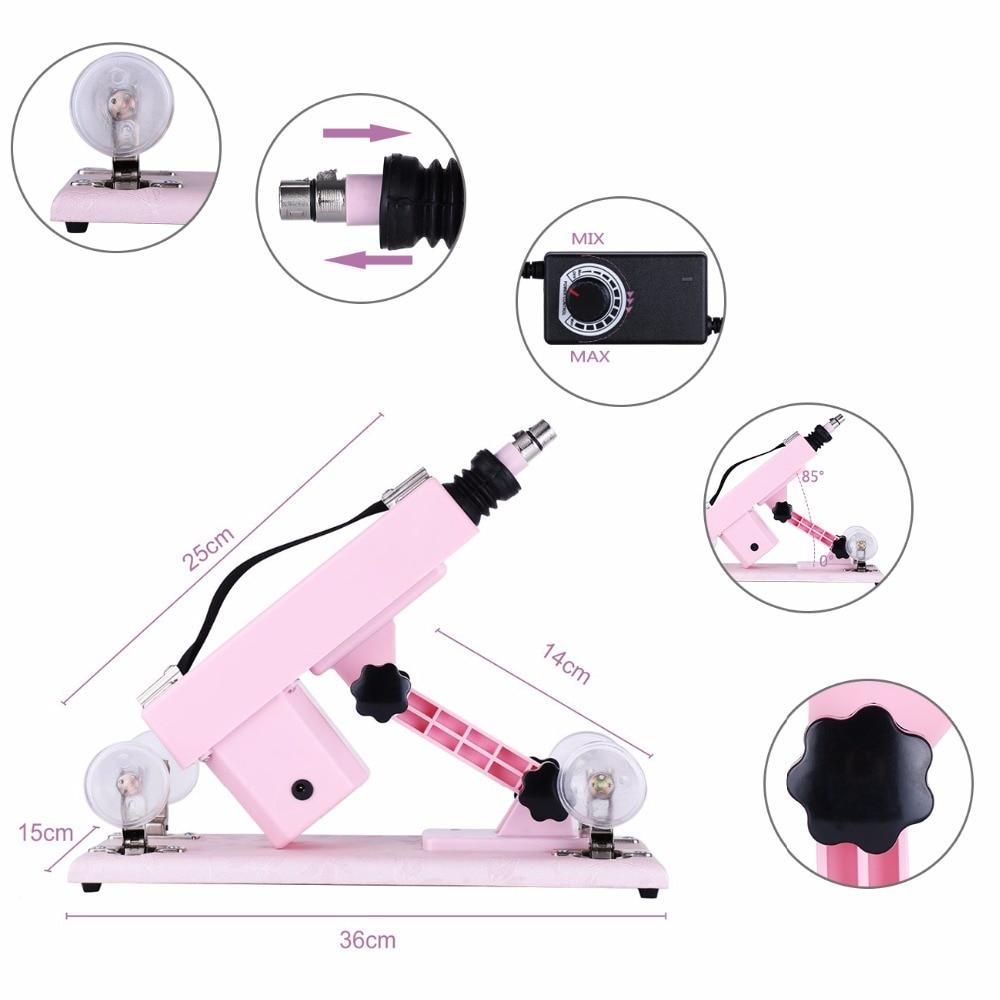"Sissy Brooke" Multi-Speed Adjustable Sex Machine - Sissy Panty Shop