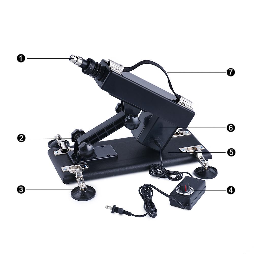 "Sissy Brooke" Multi-Speed Adjustable Sex Machine - Sissy Panty Shop