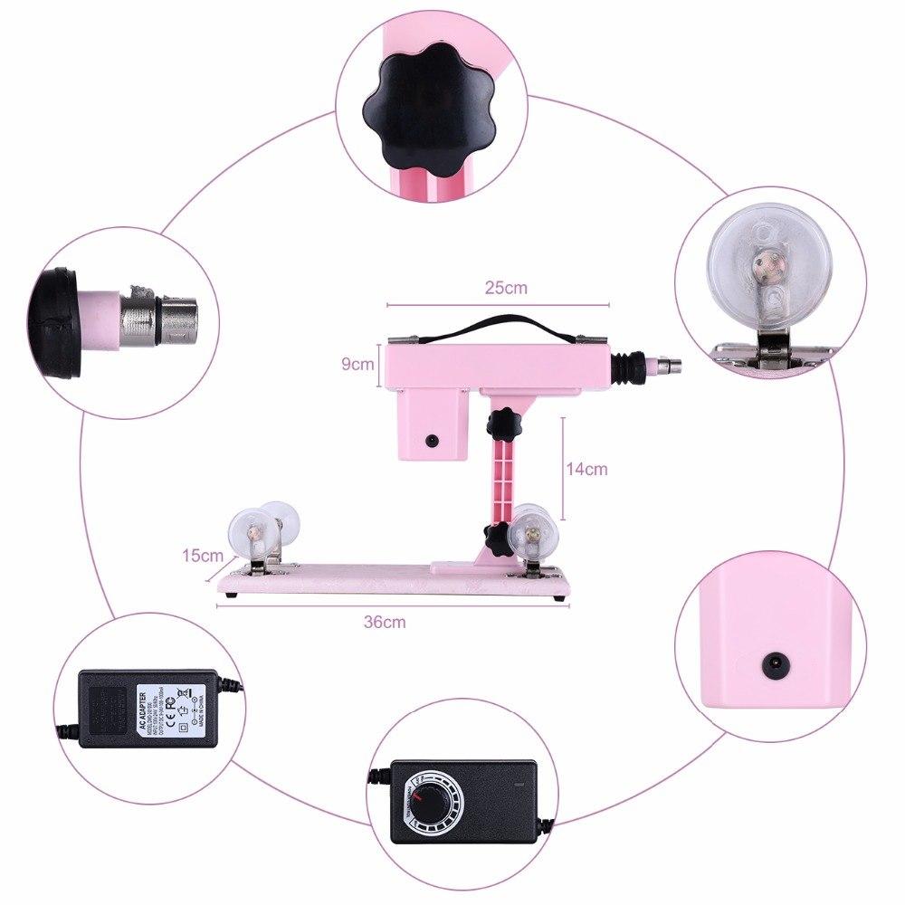 "Sissy Brooke" Multi-Speed Adjustable Sex Machine - Sissy Panty Shop