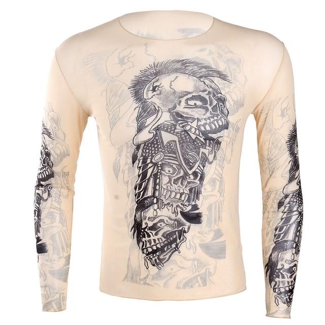 Tattoo Design Long Sleeve T-Shirt - Sissy Panty Shop