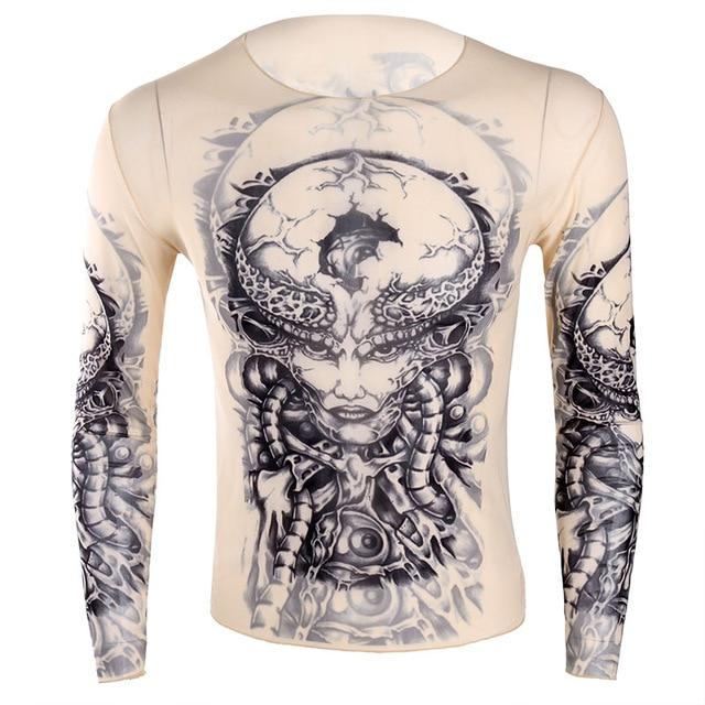 Tattoo Design Long Sleeve T-Shirt - Sissy Panty Shop