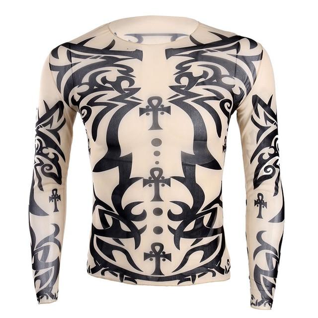 Tattoo Design Long Sleeve T-Shirt - Sissy Panty Shop