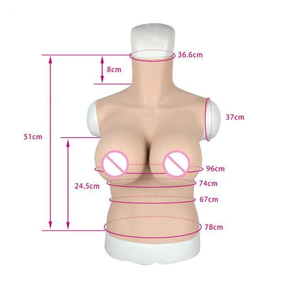 "Shemale Lorna" Breast Forms - Sissy Panty Shop