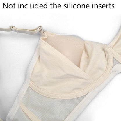 Nude Color Crossdressing Pocket Bra - Sissy Panty Shop