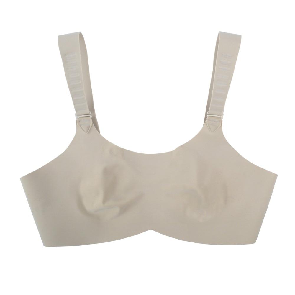 Skin Color Crossdressing Pocket Bra - Sissy Panty Shop