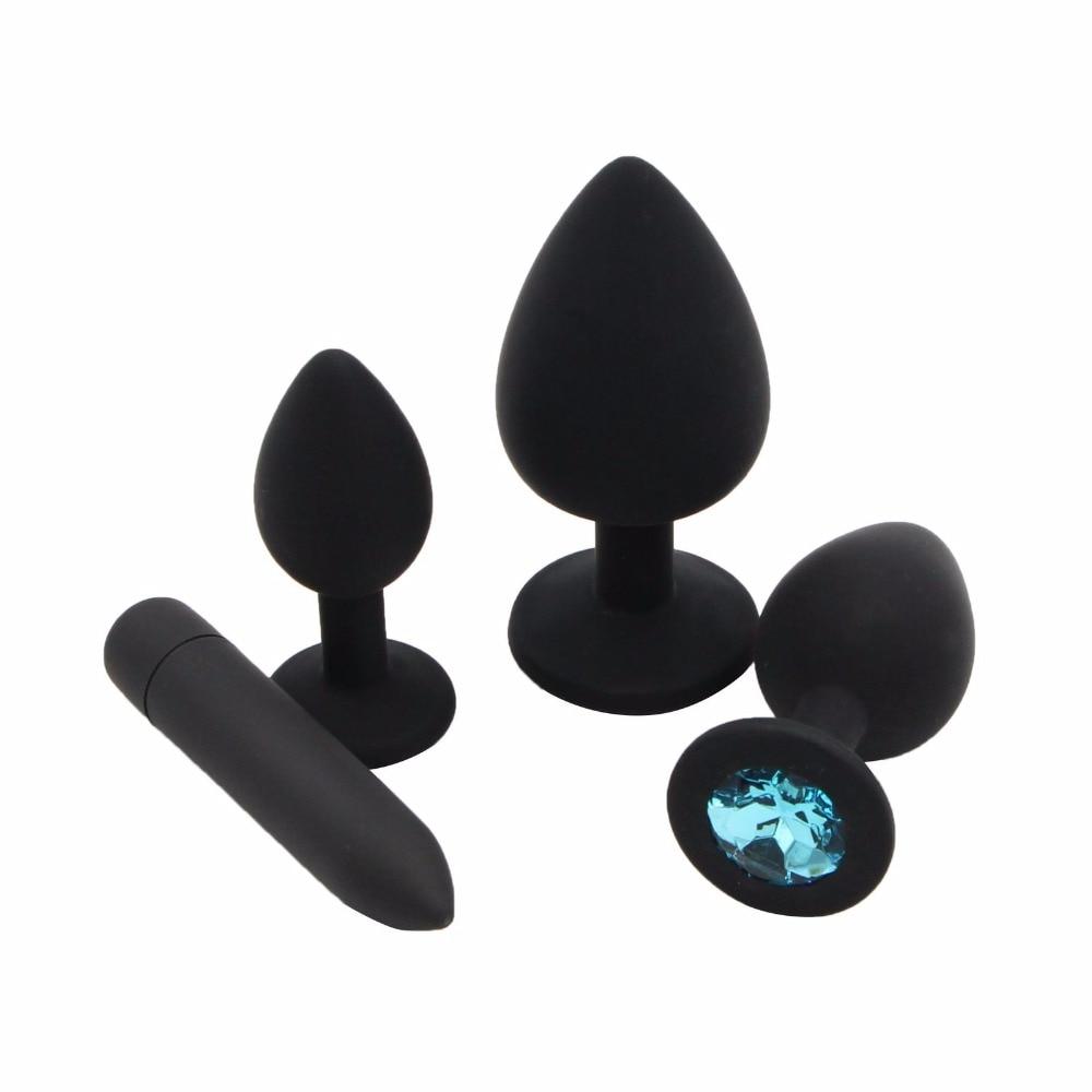 4 Pcs Butt Plug Set - Sissy Panty Shop