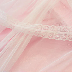 Sissy Lace Pink Blackout Curtain - Sissy Panty Shop