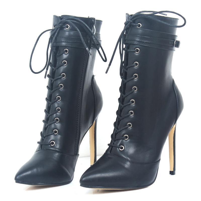 "Sissy Sharon" Ankle Boots - Sissy Panty Shop