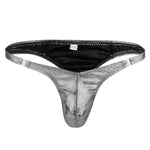 Shiny Low Rise Ruched Pouch G-string - Sissy Panty Shop
