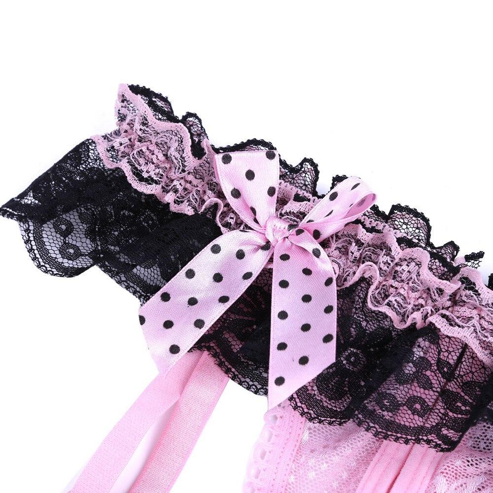 "Sissy Aurora" Panties w/ Garters - Sissy Panty Shop