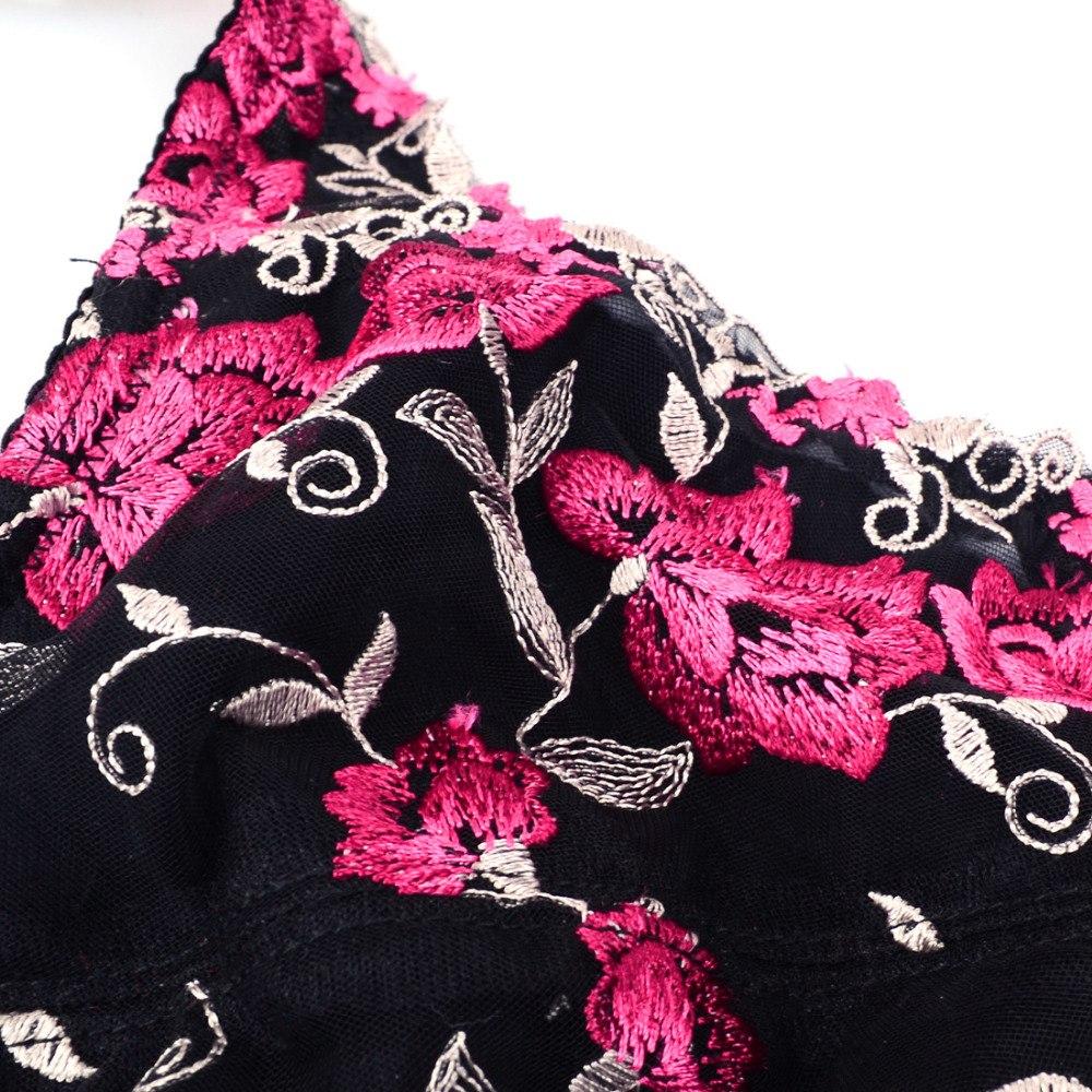 Embroidered Crossdresser Pocket Bra - Sissy Panty Shop