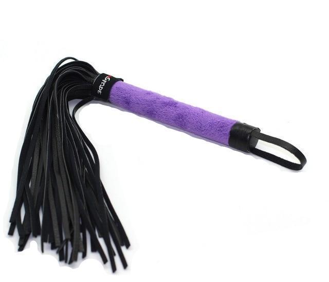 Velvet Handle Sissy Flogger - Sissy Panty Shop