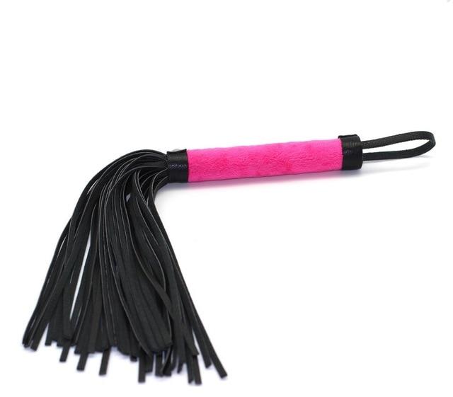 Velvet Handle Sissy Flogger - Sissy Panty Shop