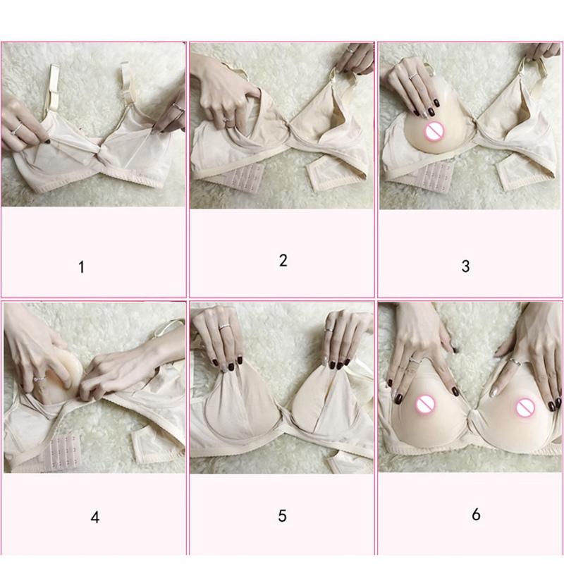 Nude Color Crossdressing Pocket Bra - Sissy Panty Shop