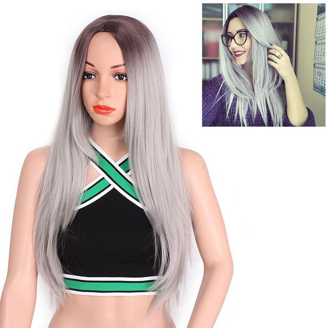 "Sissy Jennifer" Long Straight Ombre Wig - Sissy Panty Shop