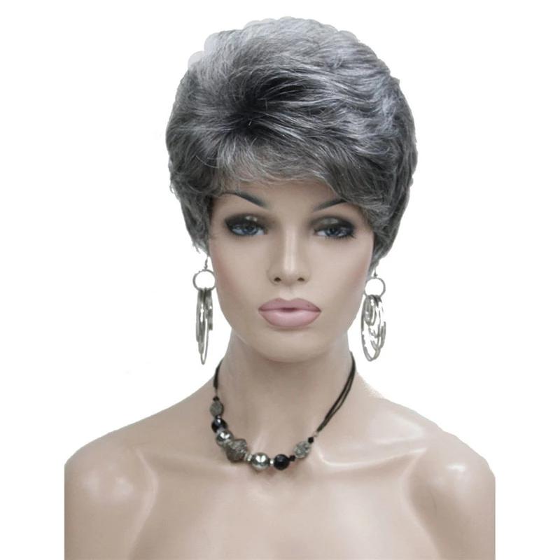 Short Wavy Mature Wig - Sissy Panty Shop