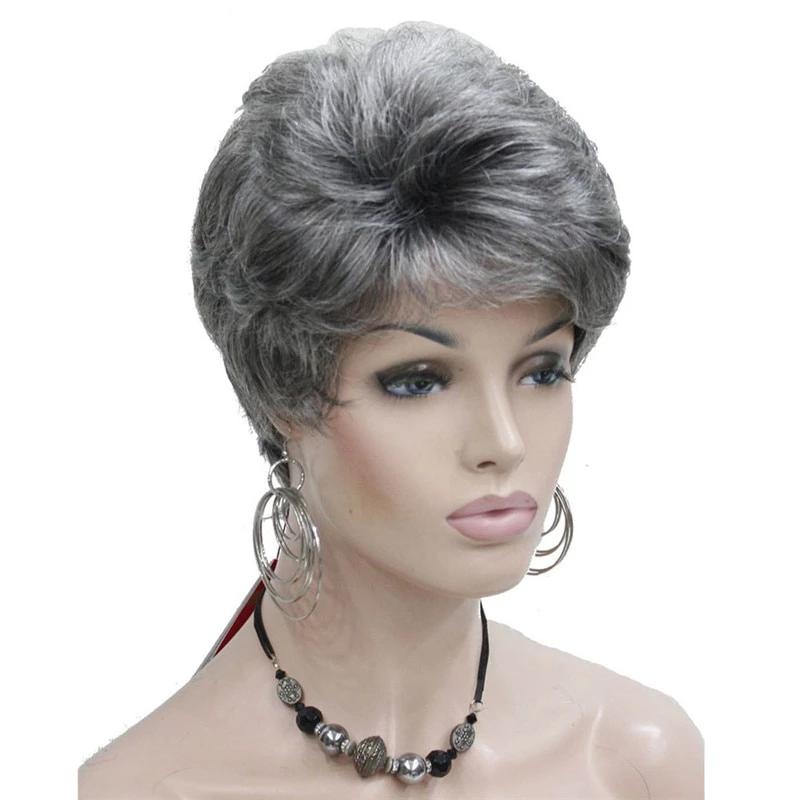 Short Wavy Mature Wig - Sissy Panty Shop