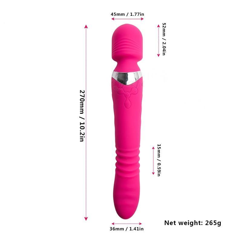 Rotation Heated Dildo Vibrator - Sissy Panty Shop