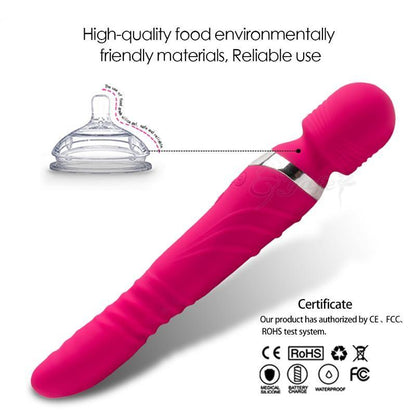 Rotation Heated Dildo Vibrator - Sissy Panty Shop