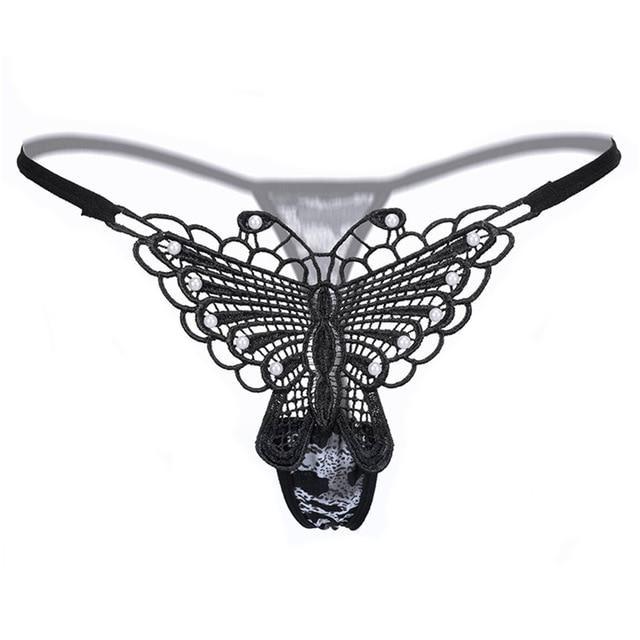 "Sissy Vanessa" Butterfly Thong - Sissy Panty Shop