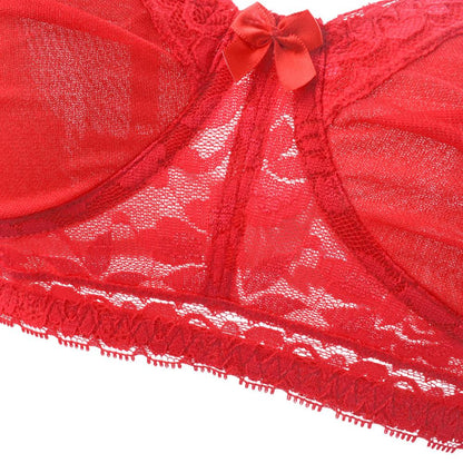 "Sissy in Red" Crossdressing Pocket Bra - Sissy Panty Shop