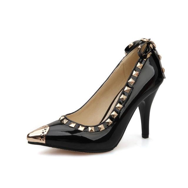 "Sissy Natalie" Rivet Pumps - Sissy Panty Shop