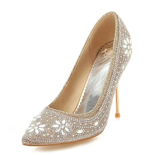 "Sissy Noa" Crystal Pumps - Sissy Panty Shop