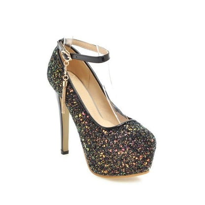 "Sissy Noelle" Sequin Pumps - Sissy Panty Shop