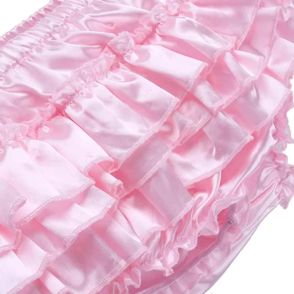 Super Frilly Satin Ruffled Panties – Sissy Lux