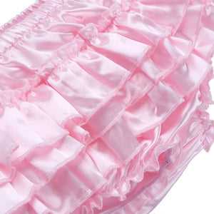 Sissy Frilly Ruffled Crossdress Bloomers Men's Maid Panties (Various Sizes  – 3 Colors)