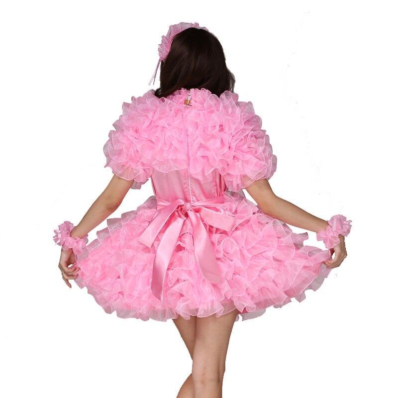 Lockable Organza Sissy Dress - Sissy Panty Shop