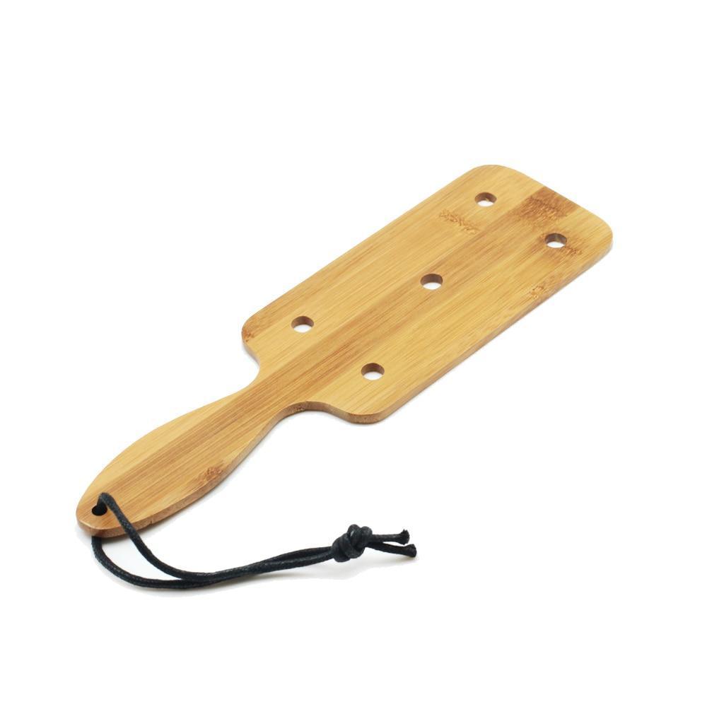 Bamboo Paddle with Holes - Sissy Panty Shop