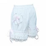 Bow Lace Lolita Cotton Bloomers - Sissy Panty Shop