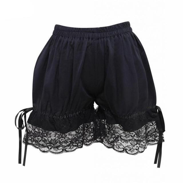 Bow Lace Lolita Cotton Bloomers - Sissy Panty Shop