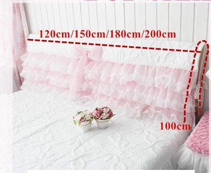 Sissy Princess Ruffled Headboard Cover - Sissy Panty Shop