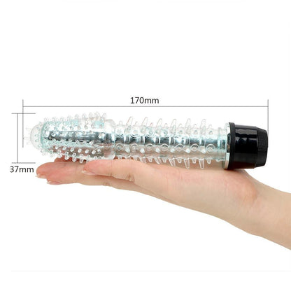 Jelly Dildo Multi-Speed Penis Vibrator - Sissy Panty Shop