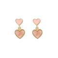 Pink heart clip on earrings - Sissy Panty Shop