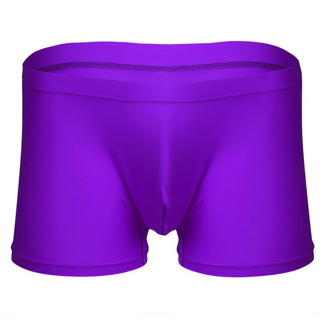 Ice Silk Pouch Boxer Shorts - Sissy Panty Shop