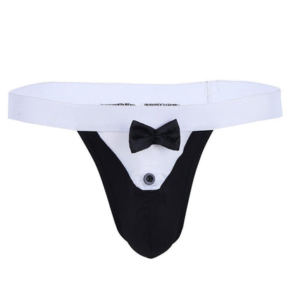 Cut Tuxedo Thong - Sissy Panty Shop