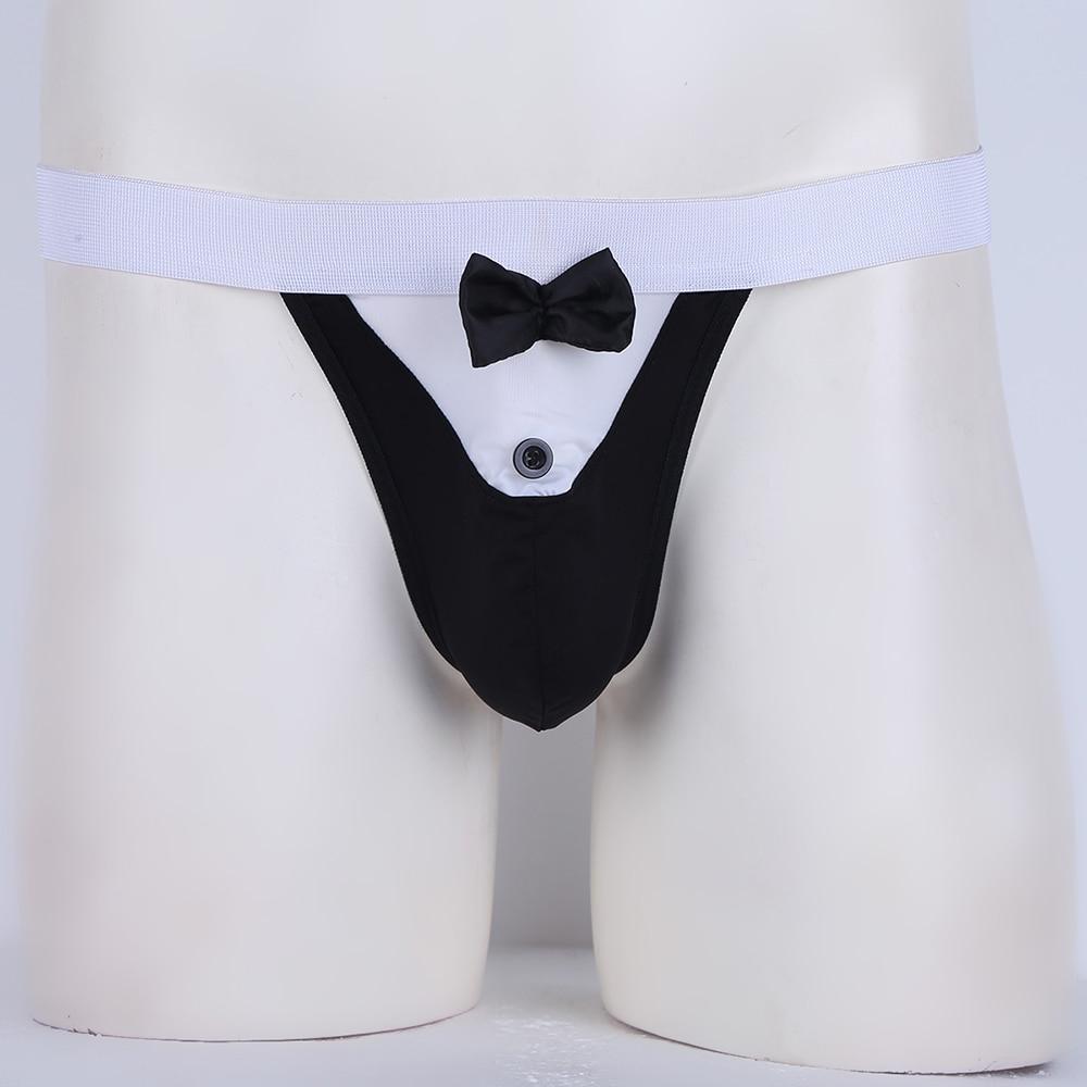 Cut Tuxedo Thong - Sissy Panty Shop