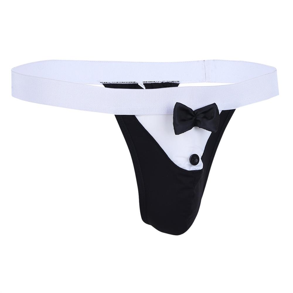 Cut Tuxedo Thong - Sissy Panty Shop