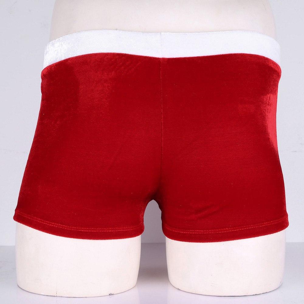 Velvet Christmas Boxer Shorts - Sissy Panty Shop