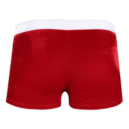 Velvet Christmas Boxer Shorts - Sissy Panty Shop