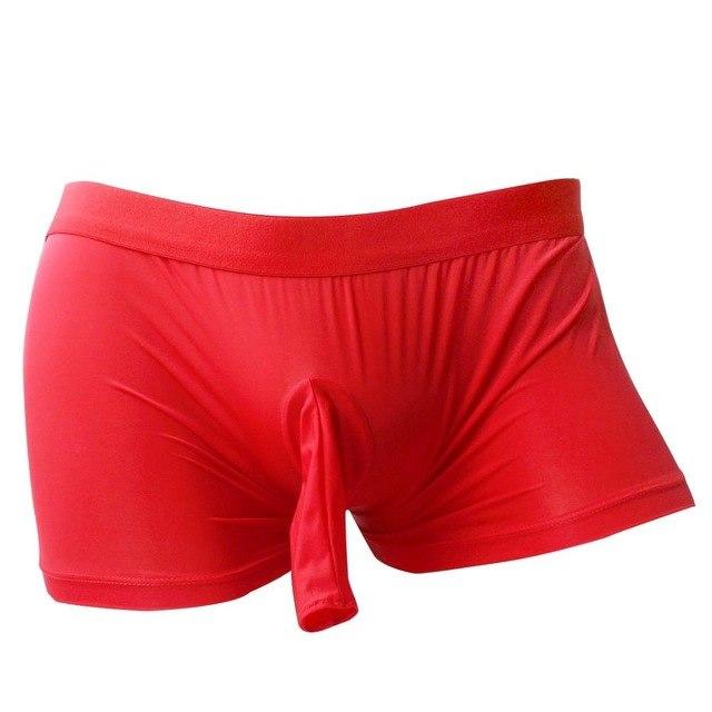 Open Sheath Stretch Boxer Brief - Sissy Panty Shop