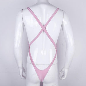 Sleeveless Thong Bodysuit - Sissy Panty Shop