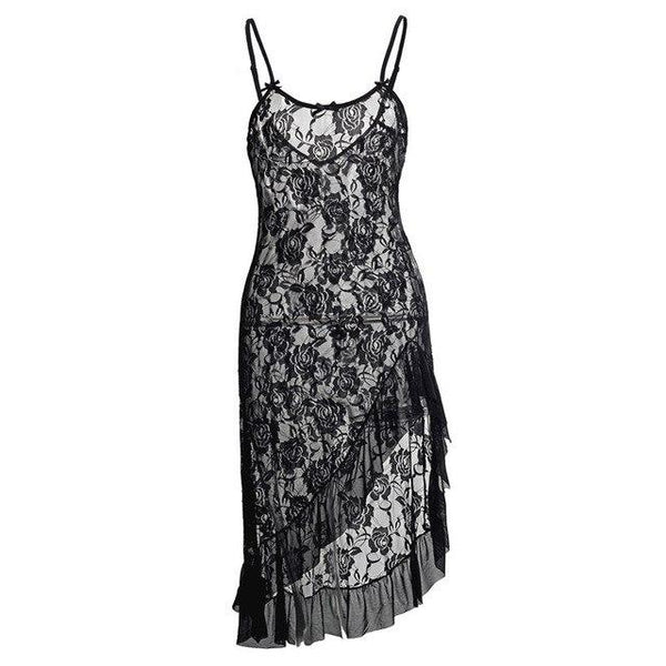 Long Floral Lace Nightgown – Sissy Panty Shop